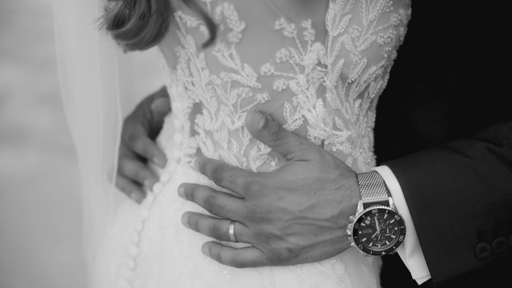 Anna and Sebastian, hands joined