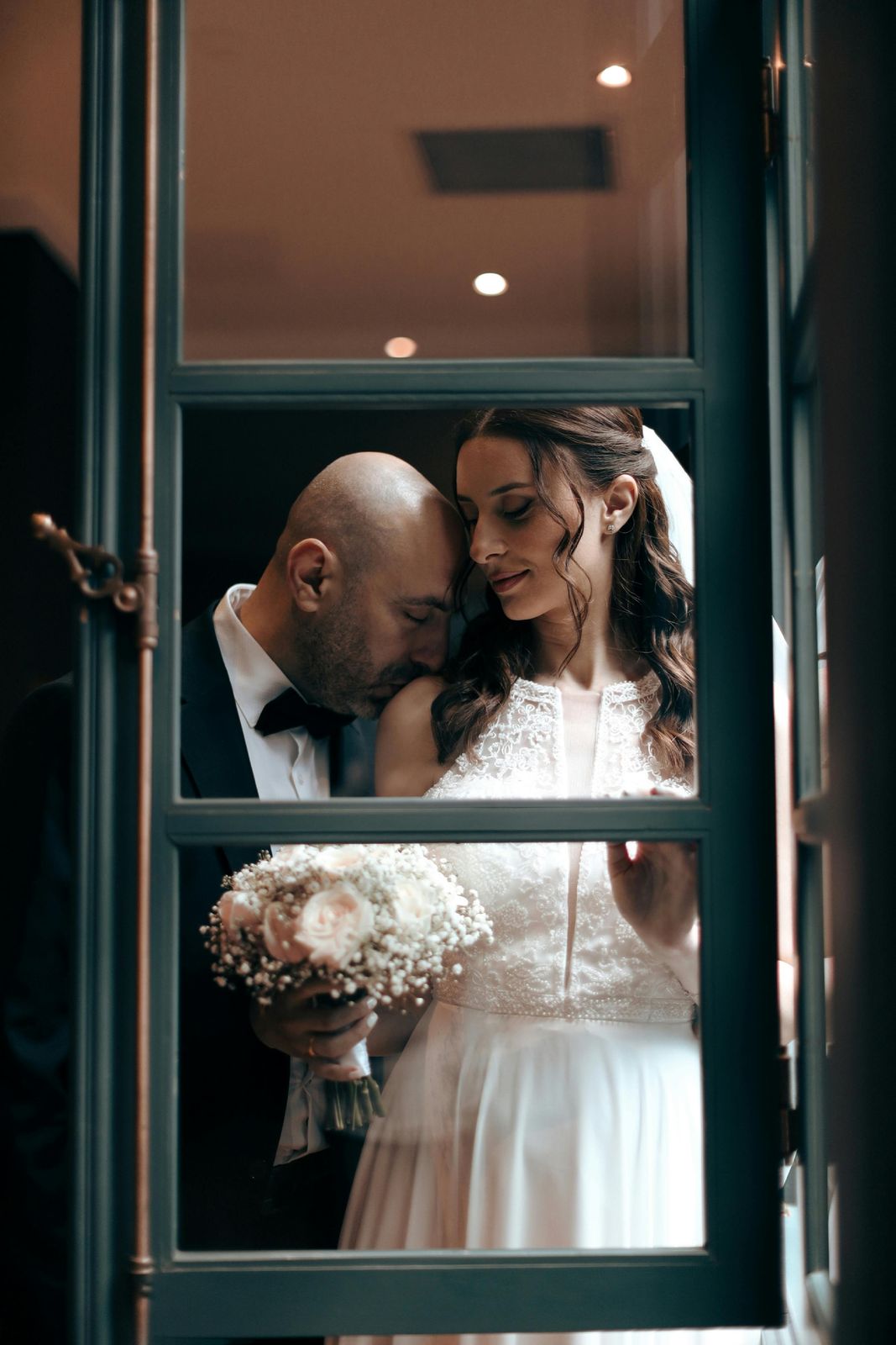 Jay and Sarah framed